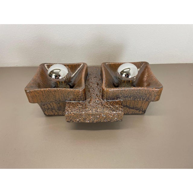 Vintage German Pop Art Fat Lava Wall Light from Traudl Brunnquell, 1960s For Sale - Image 3 of 18