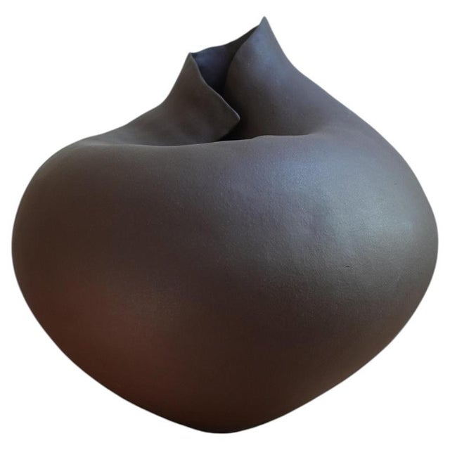 Blossom VI Sculptural Ceramic Vase by Audrey Vo Van For Sale - Image 14 of 14