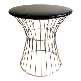 Warren Platner Style Vinyl Stool For Sale