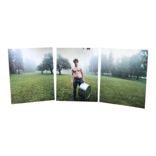 David Hilliard Large Scale Triptych “Limited Visibilty” For Sale