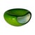 Model Smile Green and White Glass Tools Fruit / Candy Bowl by Claus Jensen & Henrik Holbæk for Evasolo For Sale - Image 3 of 6