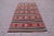 1970s Cabin Style Stripe Design Handmade Oushak Kilim Rug For Sale - Image 12 of 12