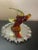 American VTG Mosser Amberina Glass 7” Bird in Flight Figurine For Sale - Image 3 of 8