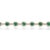 VR Jewels 2.68ct Emerald & 1.56ct Diamond Mexican Bracelet 14k Gold Fine Jewelry For Sale - Image 4 of 18