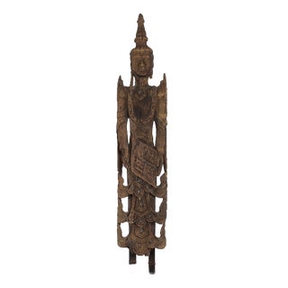 Burmese Artist, Statue of Burma, 1800s, Wood For Sale