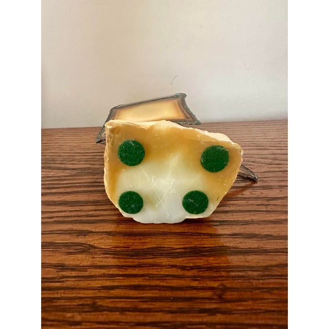 Vintage Agate and Onyx Sailboat Sculpture – Mid-Century Nautical Decor For Sale - Image 4 of 5