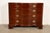 English Baker Furniture Historic Charleston Chippendale Carved Mahogany Serpentine Front Dresser Chest For Sale - Image 3 of 13