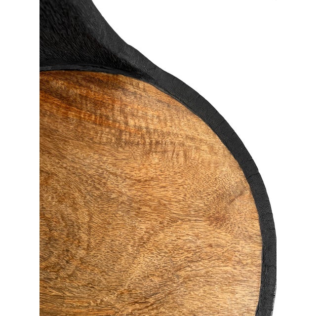 Contemporary Vintage Organic Modern Coconut Palm Chair For Sale - Image 3 of 8