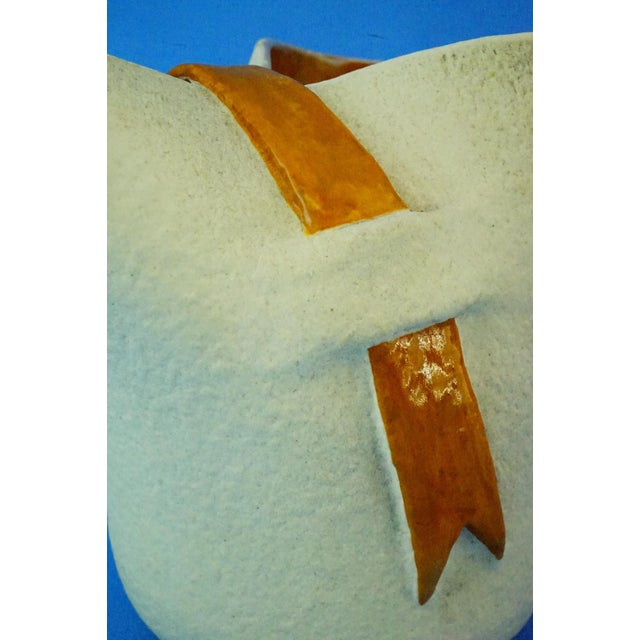 Modernist Ceramic Jug Vase by Studio Umbria ARS Umbra Umbertide, 1950s For Sale - Image 16 of 18