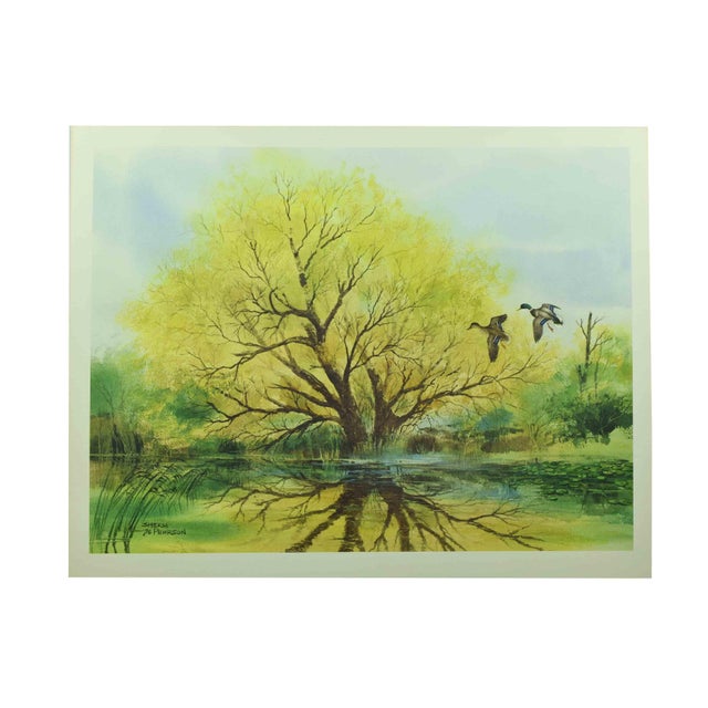 American Late 20th Century Wildlife Autumn Summer Winter Spring 4 Seasons Print Art - 4 Pieces For Sale - Image 3 of 5