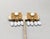 Vintage 1960s Signed Napier Asian Inspired White Drops Clip Earrings For Sale In Philadelphia - Image 6 of 9