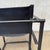 Black Post Modern Black Leather and Metal Armchair #5 by Radbound Van Beekum for Pastoe For Sale - Image 8 of 12