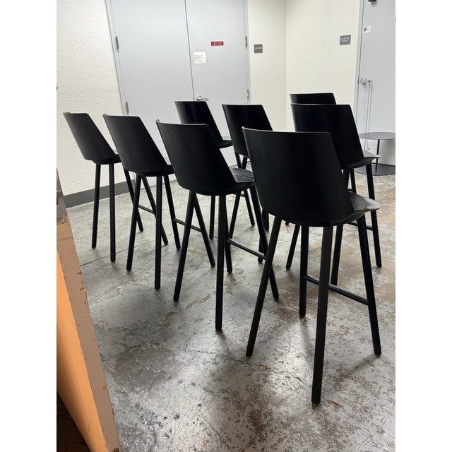 2010s Stefan Diez for E15 Jean Bar Stools, Set of Eight For Sale - Image 5 of 12
