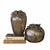 Cascading Reef Reactive Bronze Short Ceramic Vase From Studio a Home by Global Views – Made in Italy For Sale - Image 10 of 10