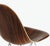 Herman Miller for Eames Set of 4 Walnut side chairs polished Chrome Eiffel Base The side chair is a molded one piece...