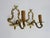 Vintage Bronze Wall Sconces, 1950s, Set of 2 For Sale - Image 3 of 11