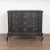 Rococo Late 18th Century Black Chest of Three Drawers For Sale - Image 3 of 13