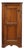 Antique Italian Corner Cabinet in Walnut, 1800s For Sale