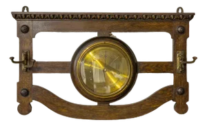 Small Barometer Coat Rack, 1920s