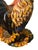 Brown Large Vintage Mid Century Hand Painted Ceramic Rooster & Sunflowers Statue/Figurine For Sale - Image 8 of 10