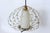 1960s 1960s Progress Mfg. Co. Inc. Off White Enamel & Glass "Onion" Hanging Pendant For Sale - Image 5 of 12