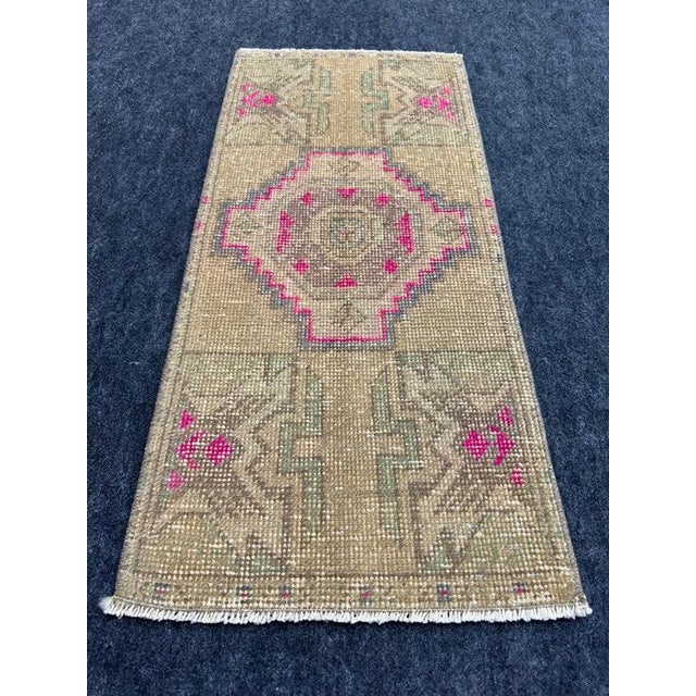 Turkish Yastik Rug 1'5" x 3'1" #24299 Explore a curated collection of hallway runners, wool rugs, and handmade...