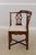 Chippendale Hickory Chair Company Chippendale Mahogany Corner Chair For Sale - Image 3 of 15