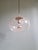 Space Age Pendant Light in Clear Bubbled Glass, 1960s-1970s For Sale - Image 11 of 13