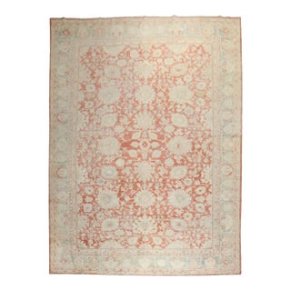 Antique Zabihi Collection Persian Mahal Rug - 10'2" x 13'8" For Sale