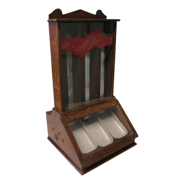 Vintage Mechanical Dispensing Cabinet, 1930 For Sale