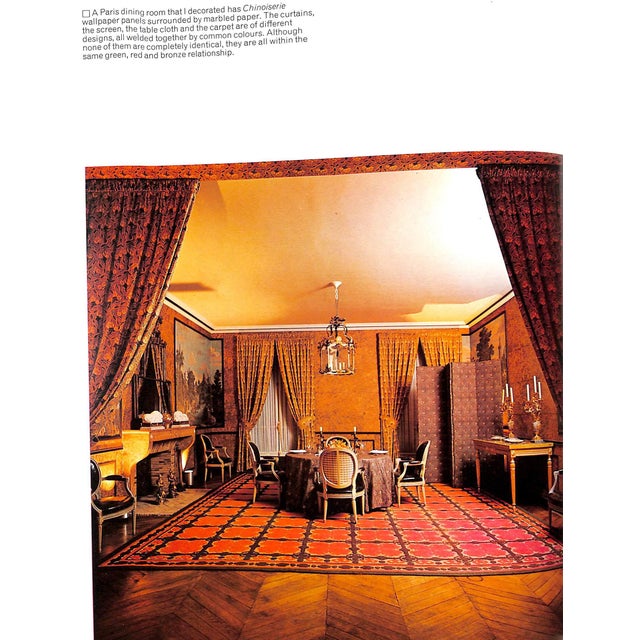 1970s "David Hicks on Decoration- With Fabrics" Book 1971 Hicks, David For Sale - Image 5 of 12