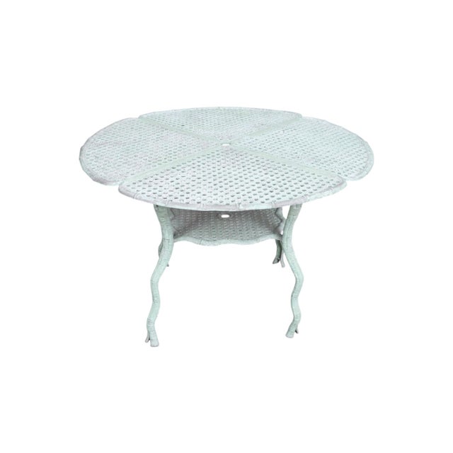 Verdigris Patio Dining Set 5pcs For Sale - Image 4 of 18