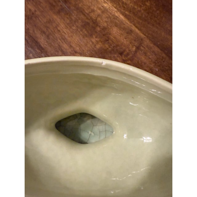 Chartreuse Trophy Urn Compote Bowl For Sale - Image 9 of 11