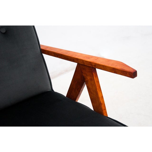 Armchair Set, Poland, 1960s, Set of 2 For Sale - Image 9 of 11
