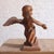 19th Century 19th Century Belgian Carved Oak Cherub Statue For Sale - Image 5 of 5