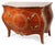 1970s Louis XV–Style Mahogany Bombé Commode With Marble Top and Gilt Mounts For Sale In Tampa - Image 6 of 11