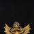 Late 19th Century Late 19th Century Gilt Bronze Garuda Statue, Mythical Bird Figure, 700g For Sale - Image 5 of 9