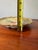 Yellow Antique Limoges Coronet France Hand Painted Mallard Duck Plate With Gilded Rococo Rim For Sale - Image 8 of 11