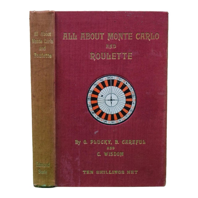 "All About Monte Carlo and Roulette" 1913 Plucky, O., Careful, B. & Wisdom, C. For Sale