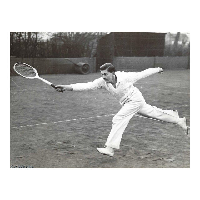1937 London Tennis Club Photograph For Sale