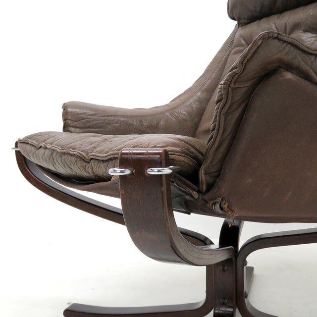 Sigurd Resell Falcon Chair, 1970 For Sale - Image 9 of 10