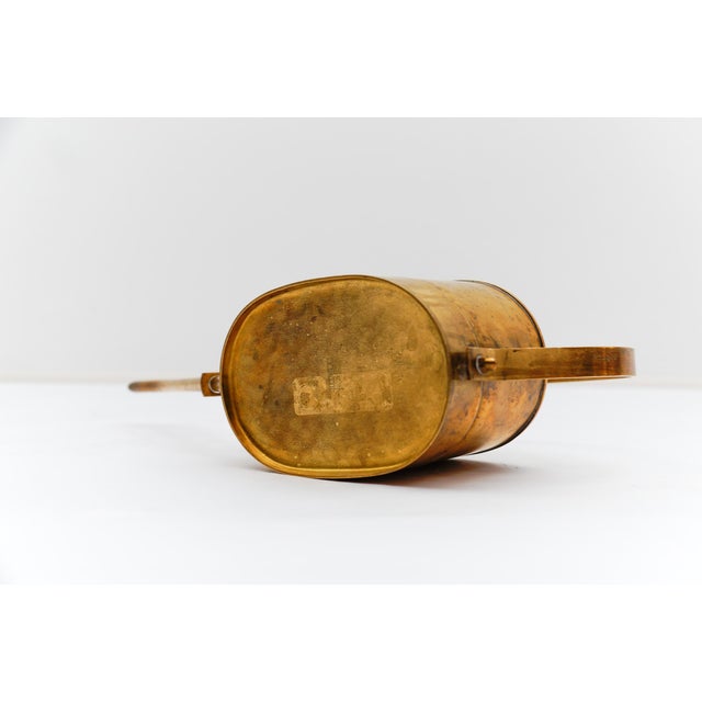 Gold Handmade Brass Watering Can from Wäll, Germany, 1960s For Sale - Image 8 of 10