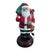 This limited-edition Old World Christmas Patriotic Santa Lamp features a hand-painted glass figure with vivid details....