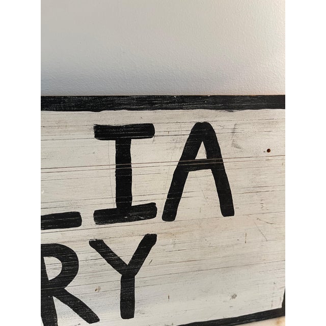 Mid 20th Century Original Magnolia Bakery Sign For Sale - Image 11 of 18