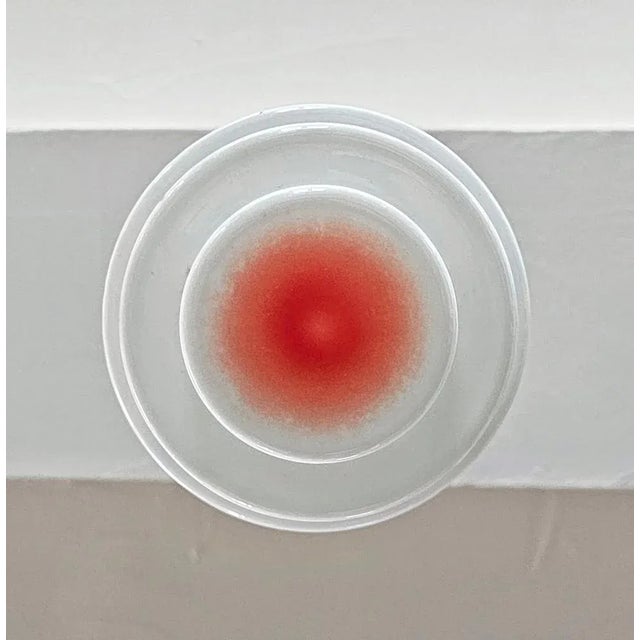 Art Deco Stepped Skyscraper Pendant Light in White Opaline Glass, Austria, 1930s For Sale - Image 4 of 7