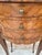 1930s Pair of French Louis XV Style Marquetry Nightstands With Drawers and Cabinet For Sale - Image 14 of 15
