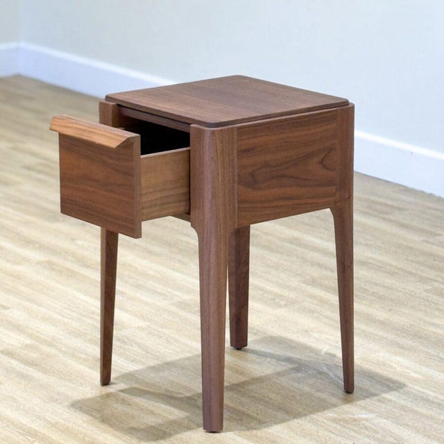 Porada Ziggy Dining Table in Canaletta Walnut by Carlo Ballabio For Sale - Image 9 of 10