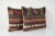 Handmade Turkish Rug Pillow Covers • Vintage Rug Decor Elevate your home decor with these exquisite 18" x 24" pillow...