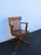 This exquisite Office Desk Chair is made out of wood, solid wood, solid oak, and tiger oak. The Chair has Traditional...
