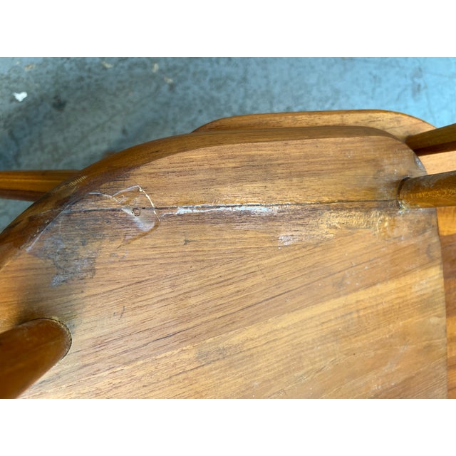 Mid-Century Scandinavian Spindle-Back Dining Chairs by Kvist Møbler For Sale - Image 14 of 14